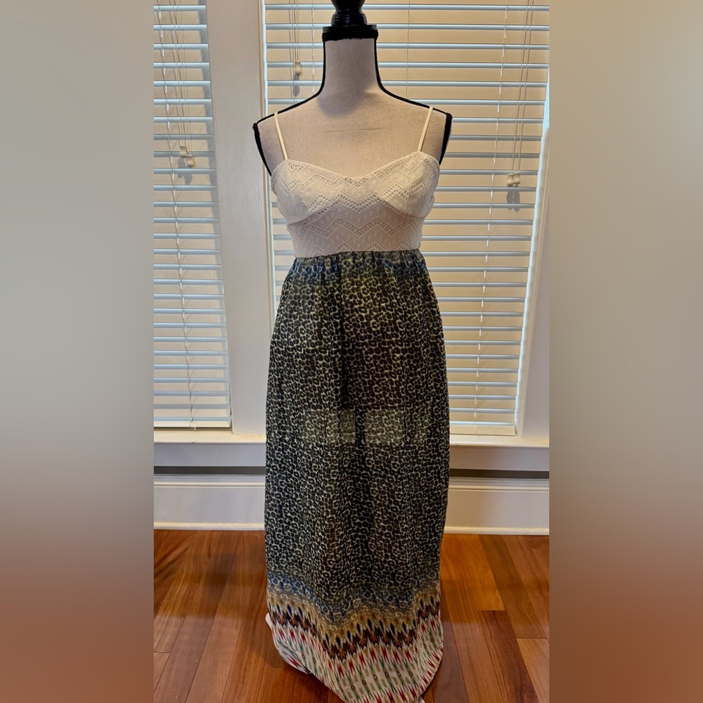 Trixxi Y2K Spaghetti Strap Maxi Skirt